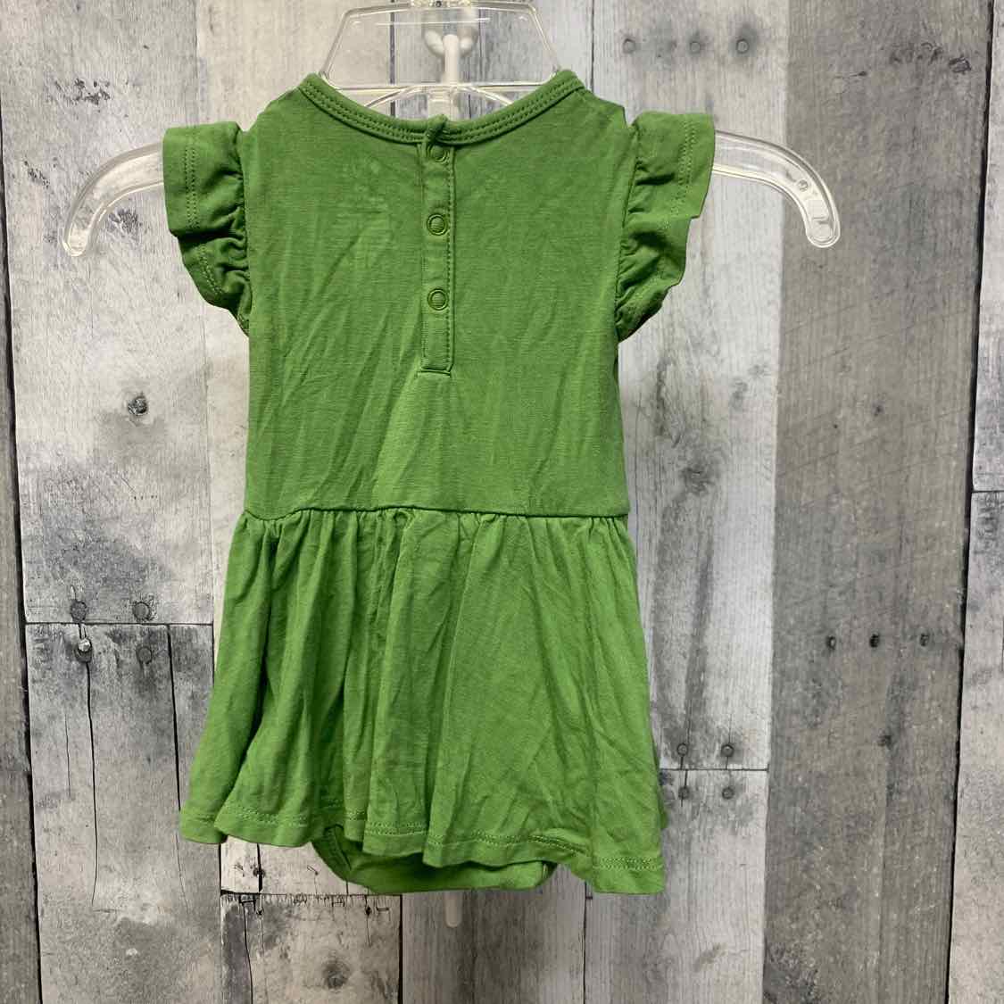 Size 0-3 Months Green Kyte Romper