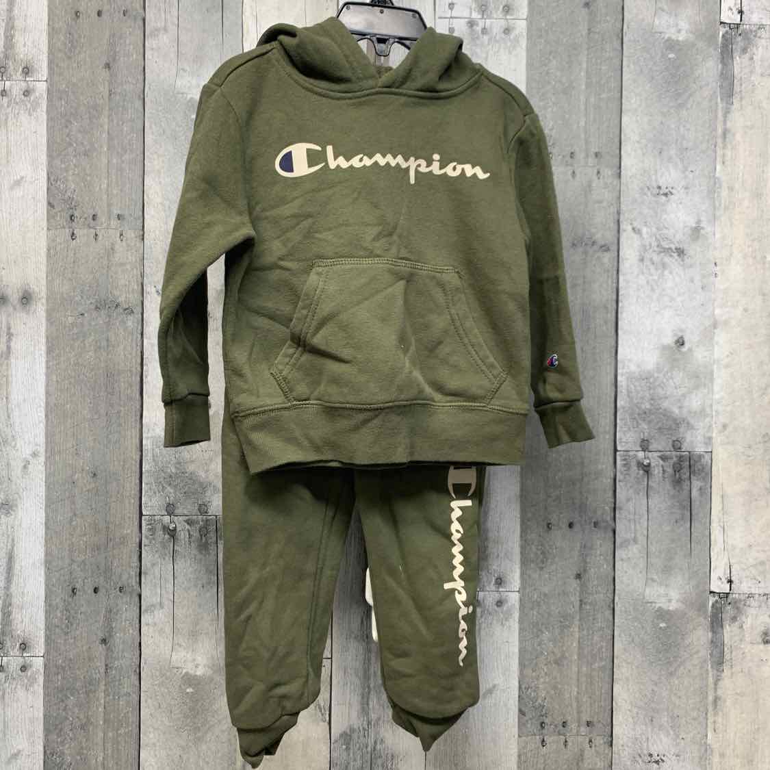 Size 3T Green Champion Sweats - 2pc