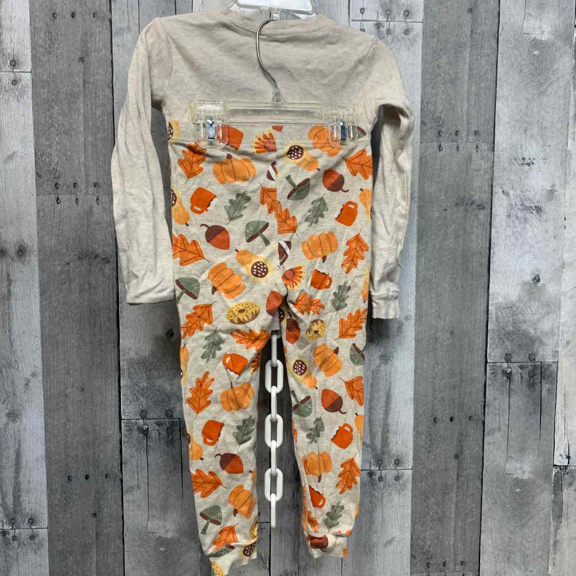 Size 3T Tan Print Children's Place 2pc PJs
