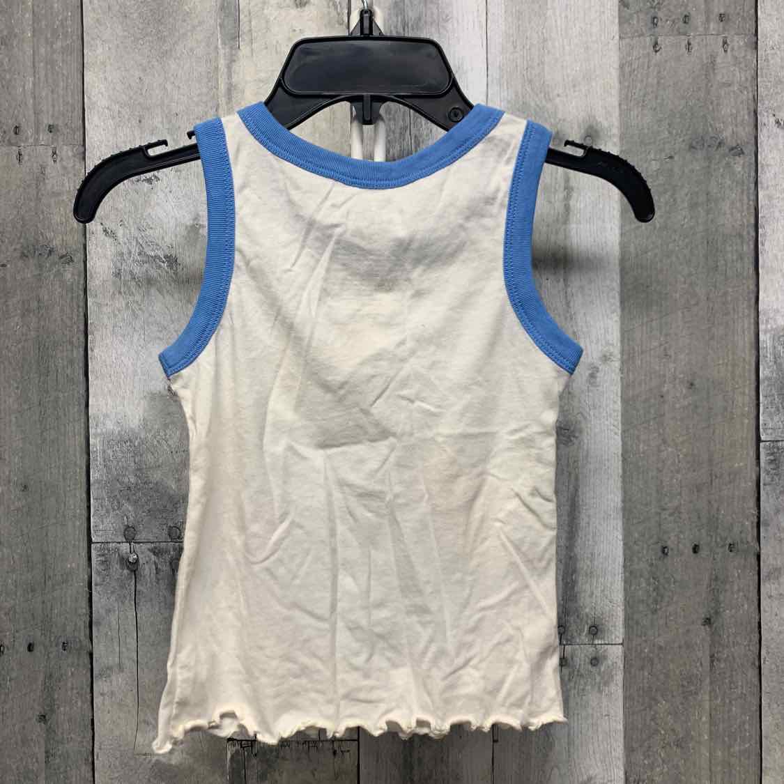 Size XSmall White/Blue Disney Tank Top - OodlesCB