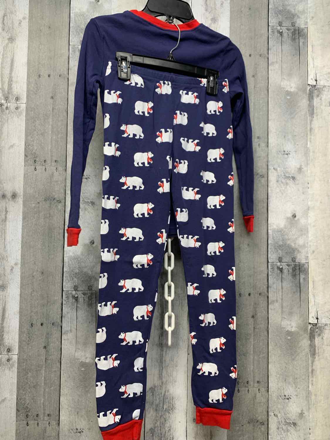 Size 12 Navy Print B Brand 2pc PJs