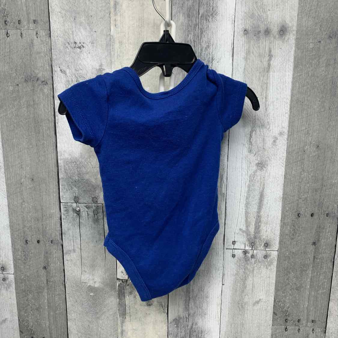 Size 6 Months Blue Sport Brand Bodysuit