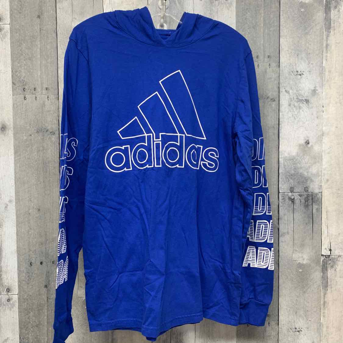Size Large Blue Sport Brand Pull Over