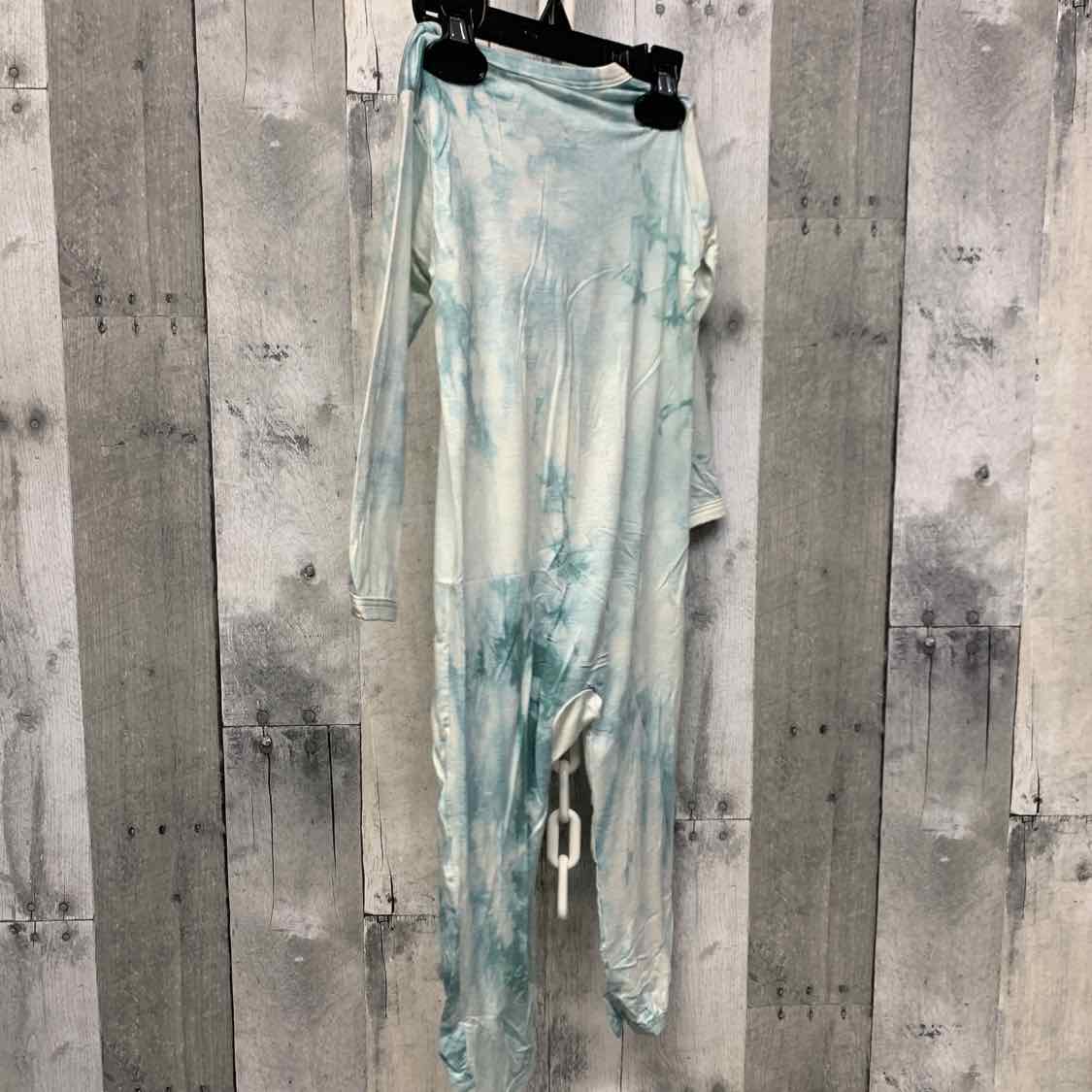 Size 18-24 Months Teal Print Little Buggins Romper