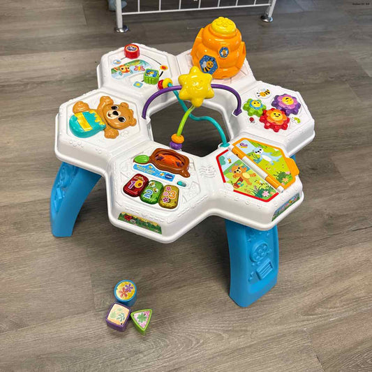 VTech White/Blue Activity Table