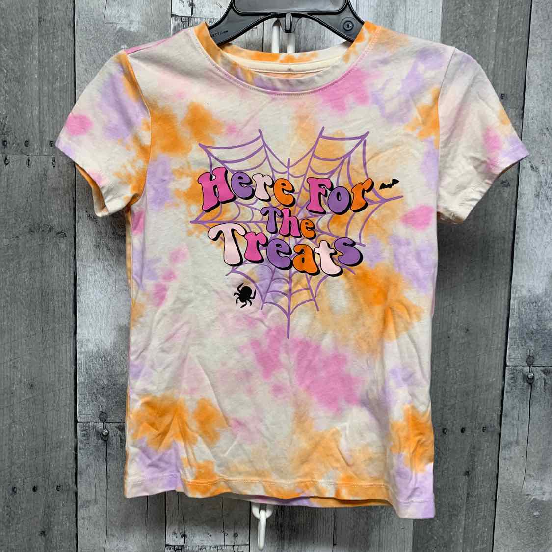 Size 7/8 Purple/Orange Holiday Brands T Shirt