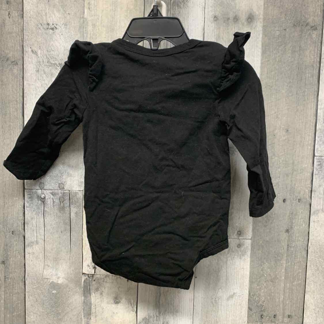 Size 12-18 Months Black Graphic Mid Brand Bodysuit