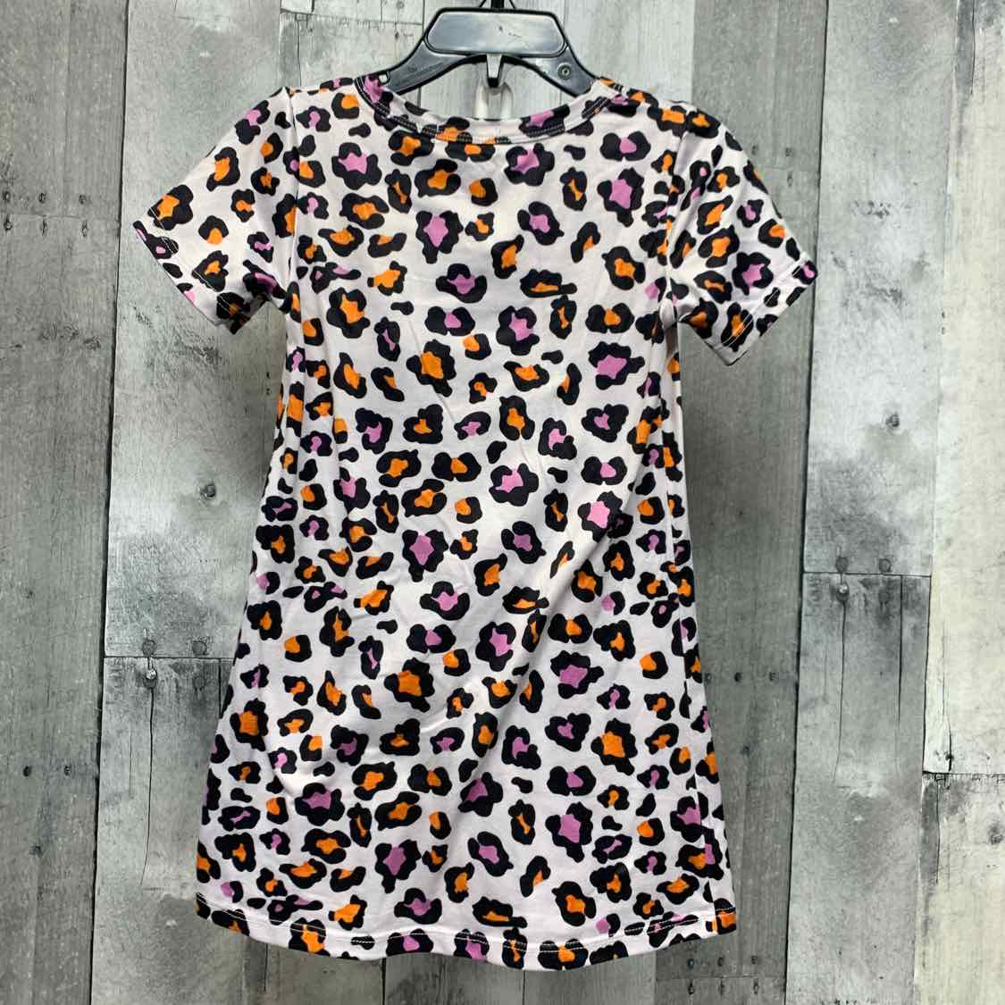 Size 2T/3T Purple Animal Print B Brand Dress - Knit - OodlesCB