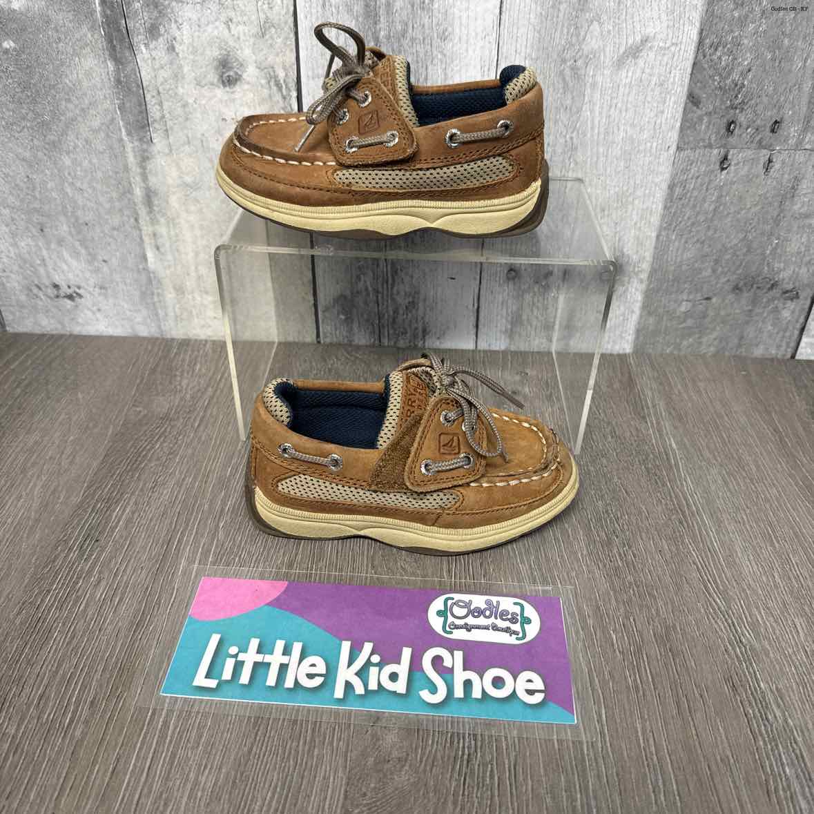 Size 7 Brown Sperry Sneakers