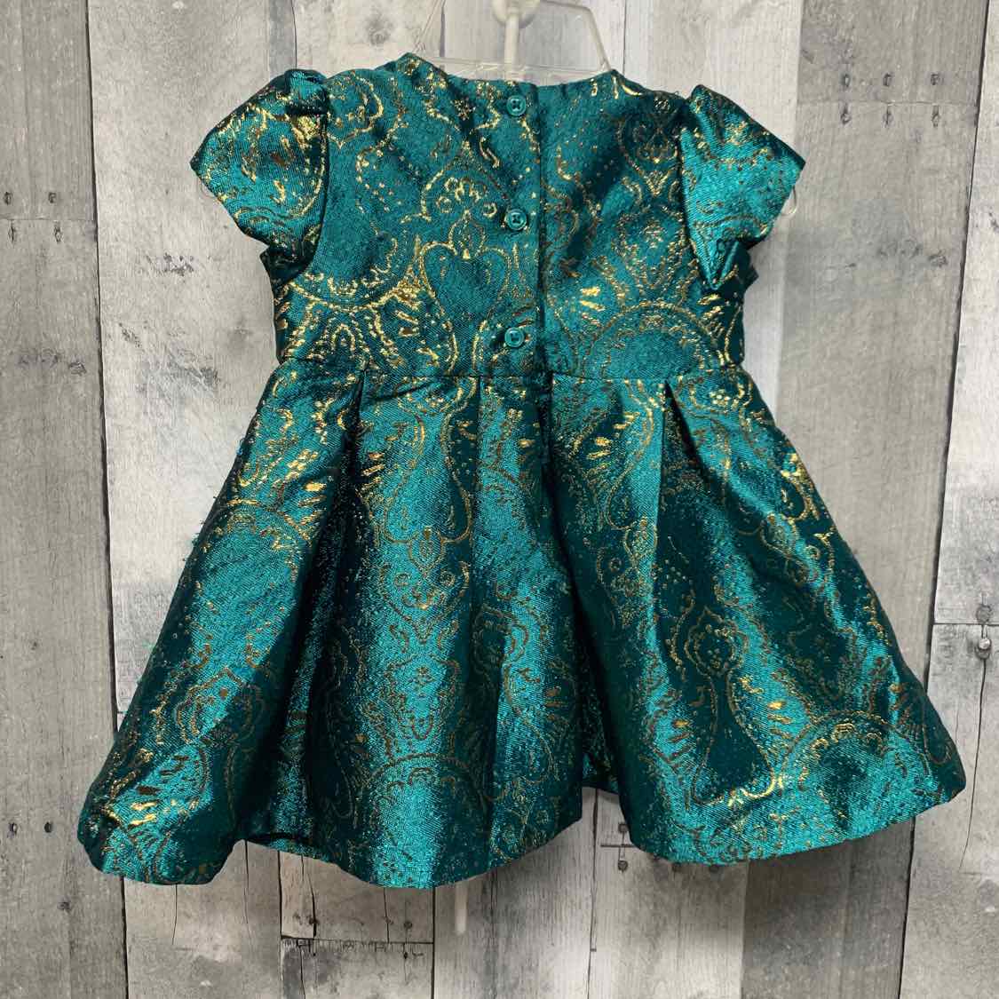 Size 9-12 Months Teal Print Children's Place Dress