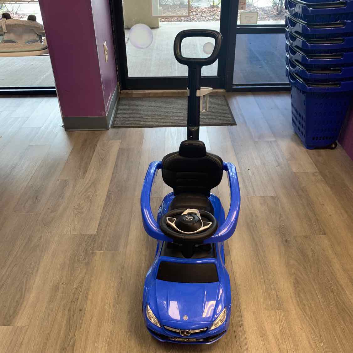 Generic Blue Push Riding Toy