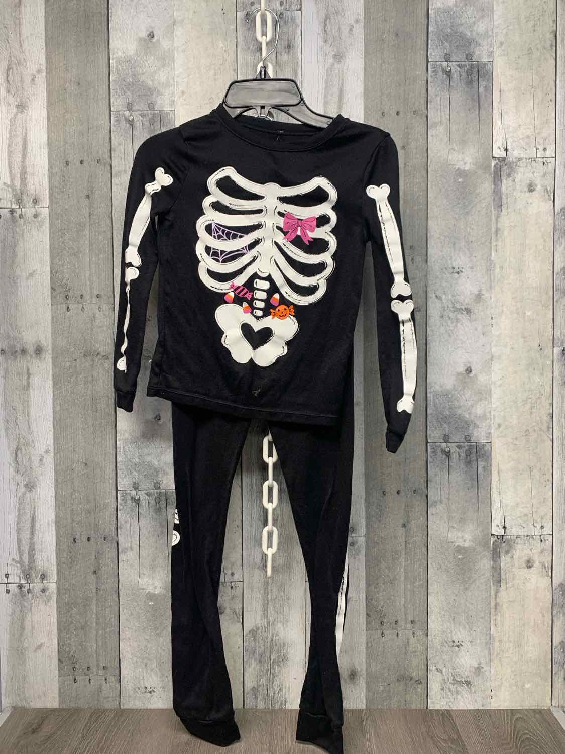 Size 8 Black Holiday Brands 2pc PJs