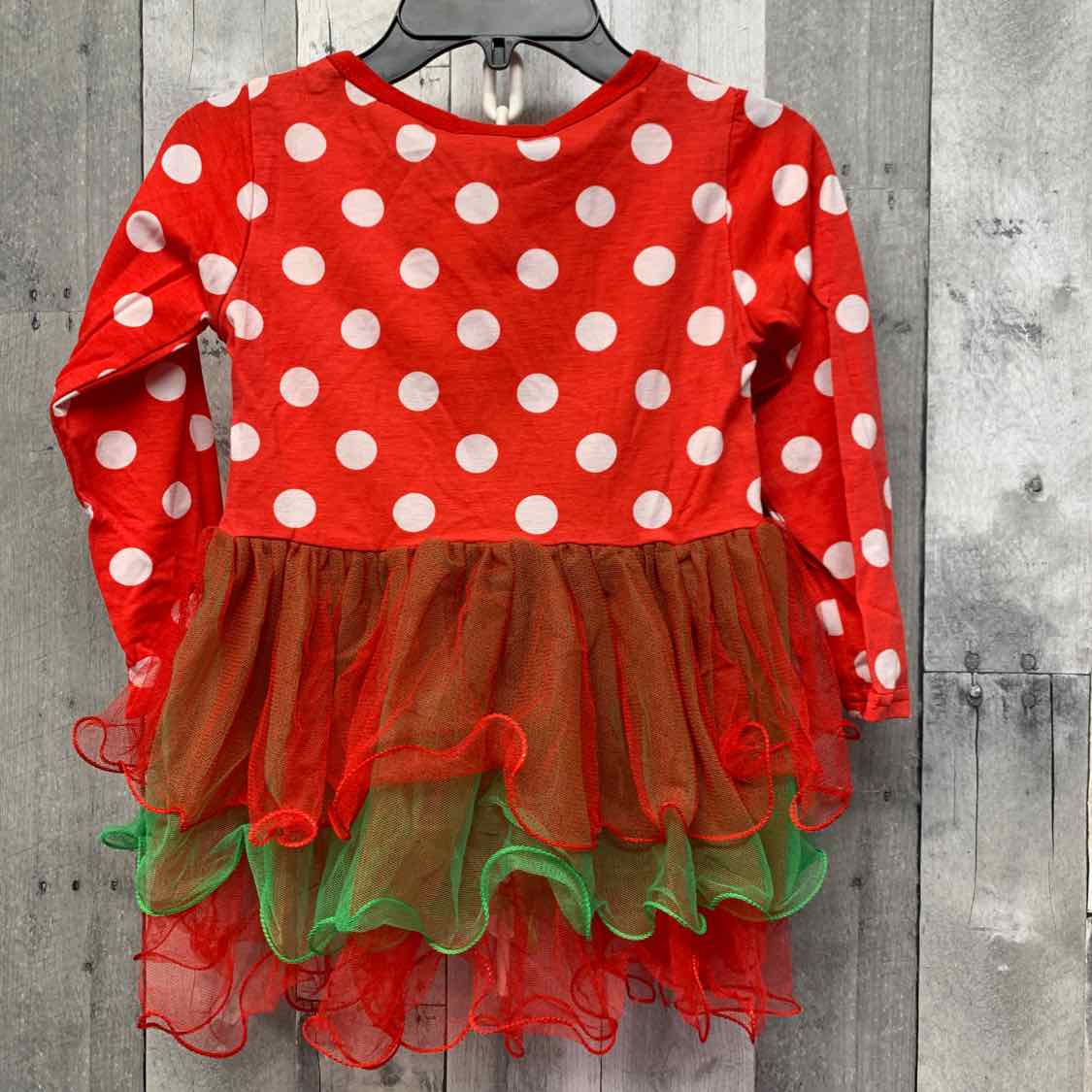 Size 5/6 Red/White Boutique Brand Long Sleeve Shirt