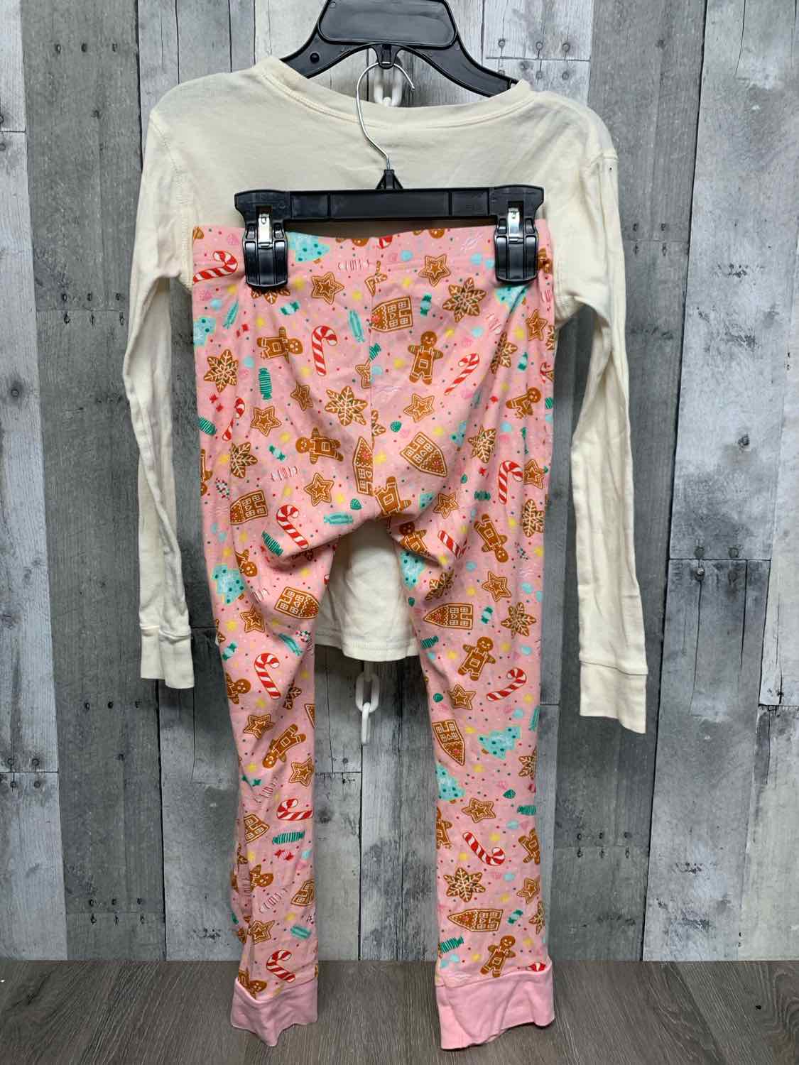 Size 10 Ivory/Pink Old Navy 2pc PJs