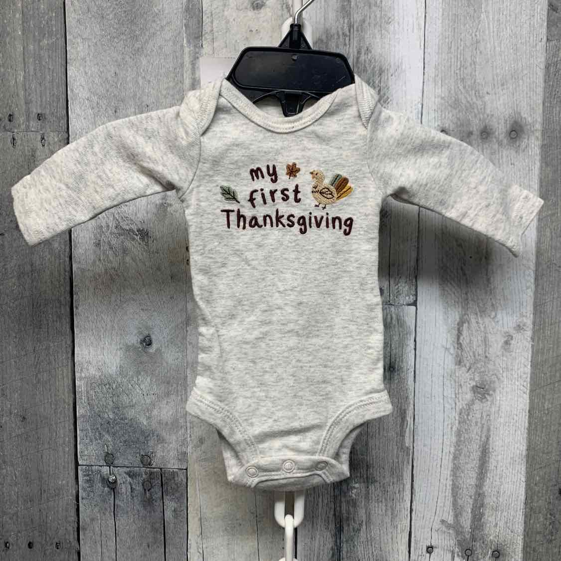 Size Preemie Gray Child of Mine Bodysuit