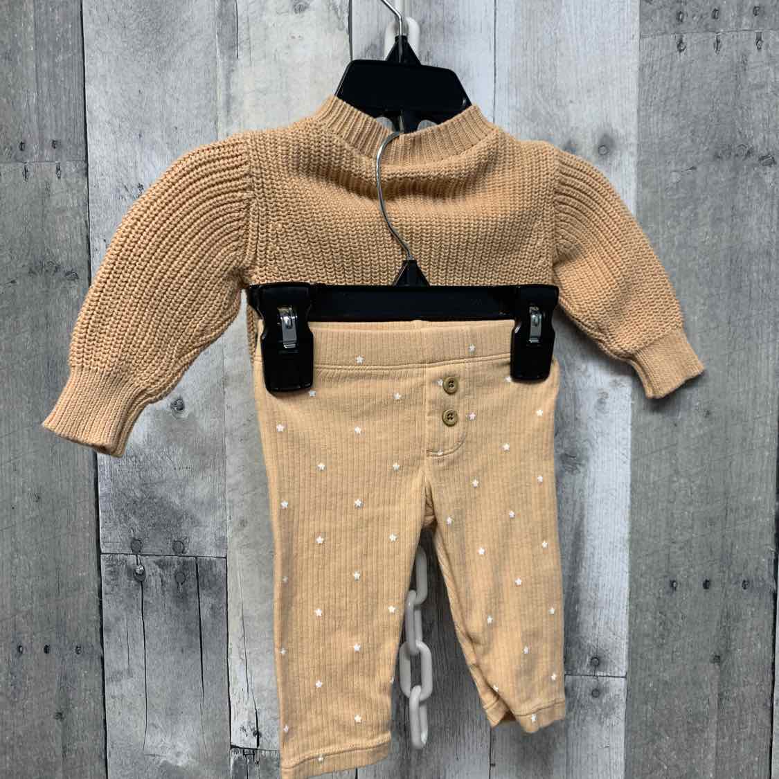 Size Newborn Brown Cloud Island Shirt/Pants