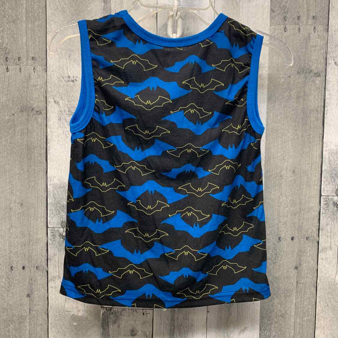 Size 8 Blue Batman Tank Top