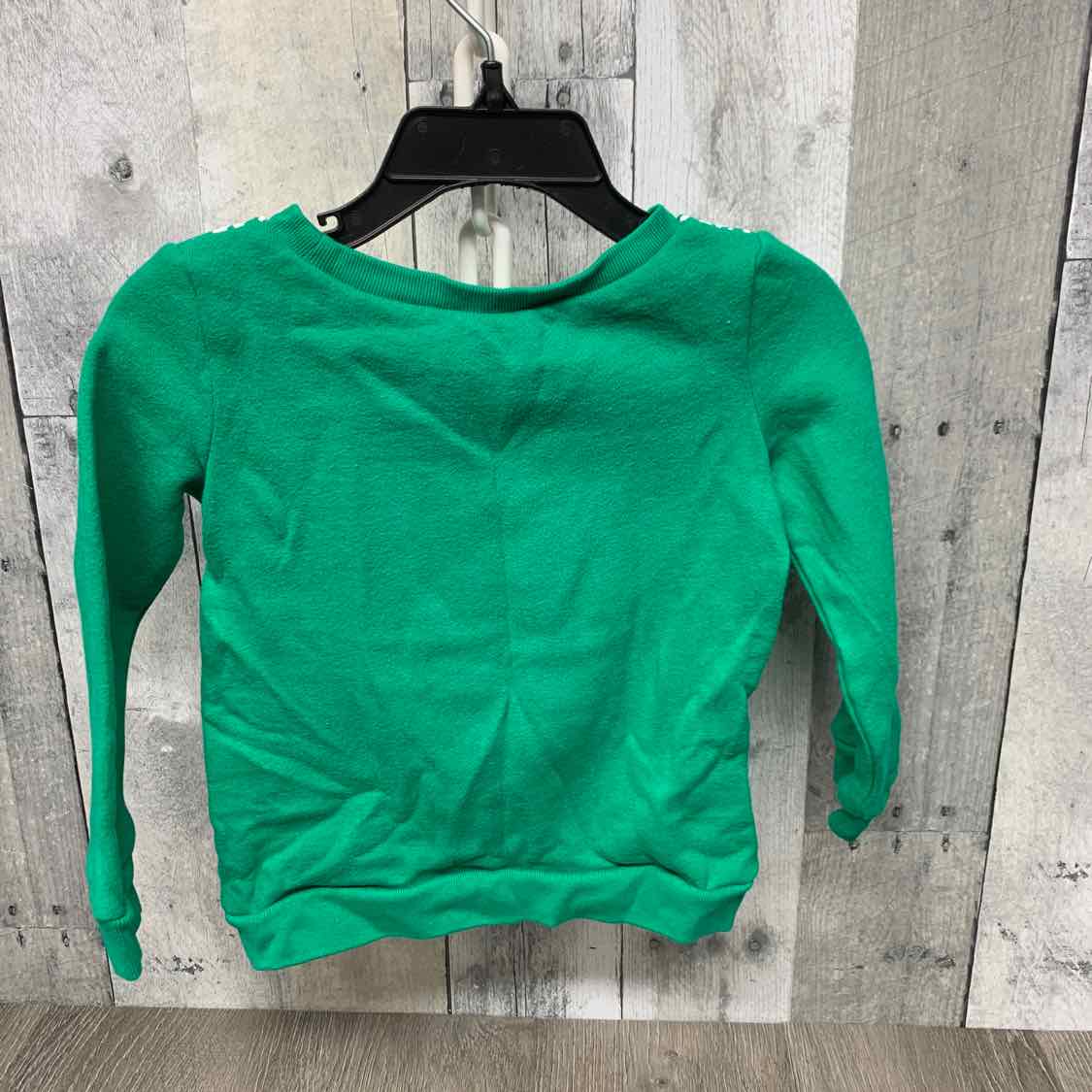 Size 2T Green Graphic Carter's Long Sleeve Shirt