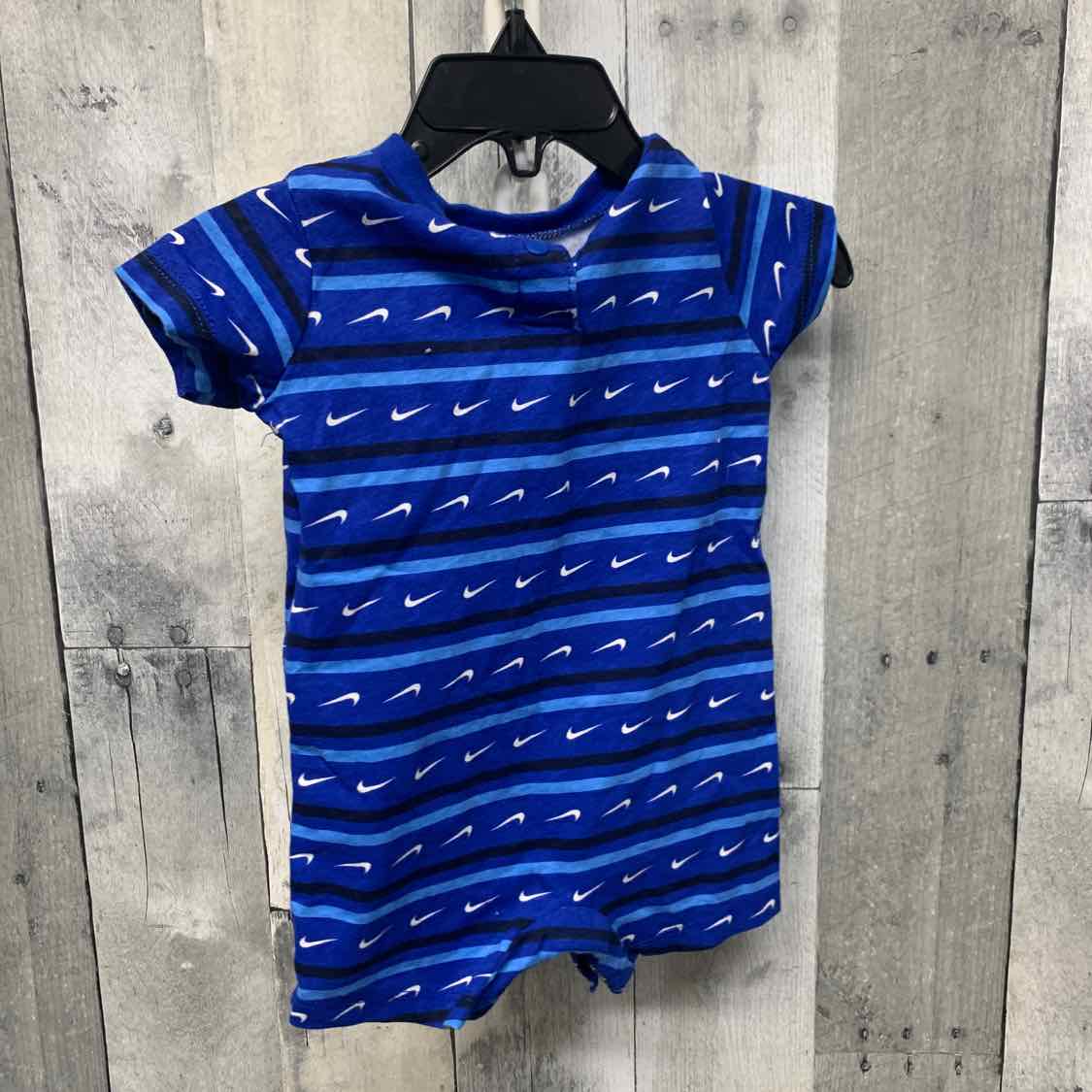 Size 3 Months Blue Print Sport Brand Romper