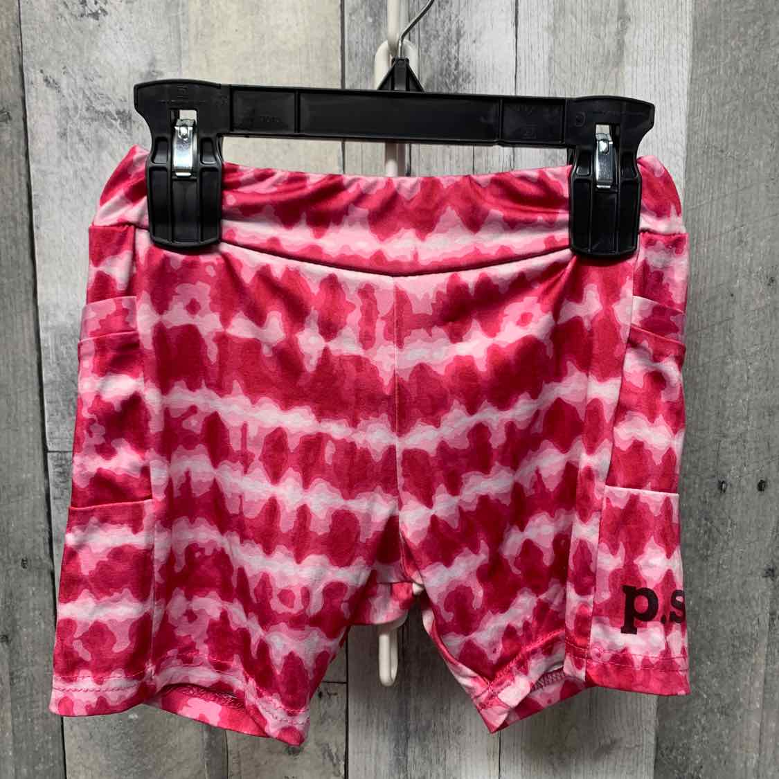 Size 8 Pink Print P.S. Shorts - Athletic