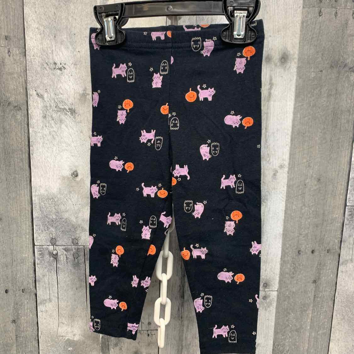 Size 18 Months Black Graphic Carter's Leggings
