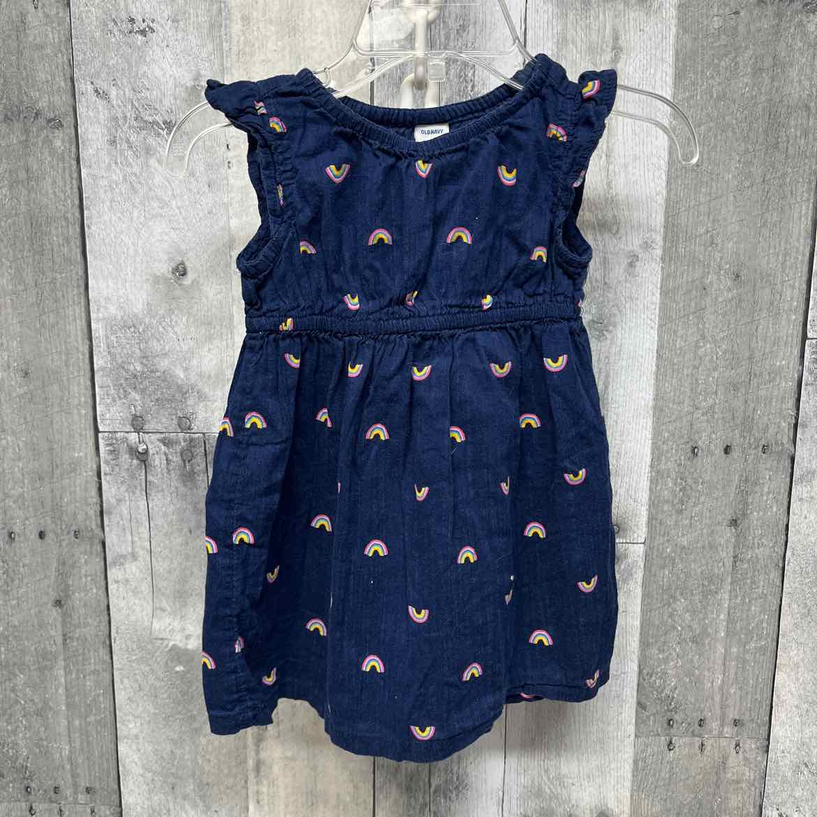 Size 6-12 Months Navy Graphic Old Navy Dress