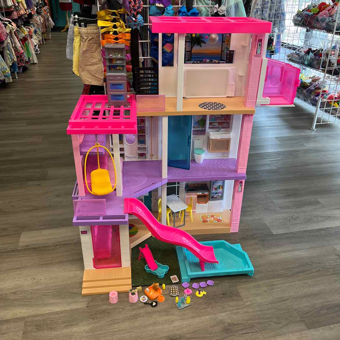 Barbie Pink/White Dollhouse