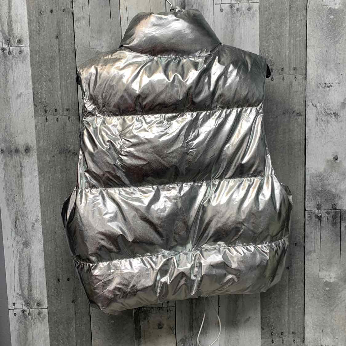 Size Medium Silver B Brand Vest - Outer
