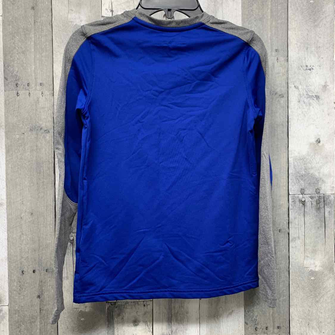 Size Large Blue Sport Brand Long Sleeve Shirt