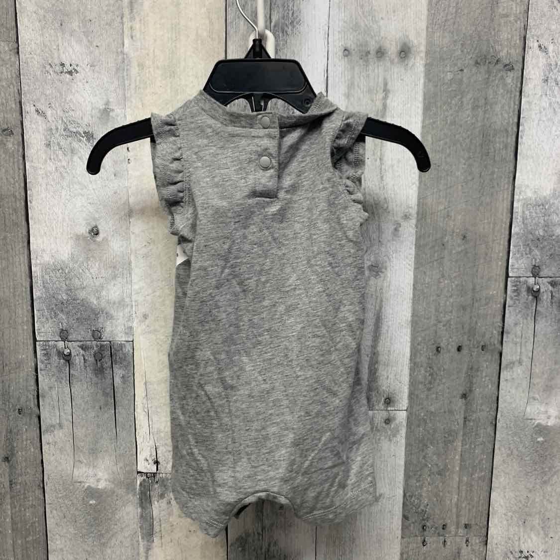 Size 3 Months Gray Sport Brand Romper