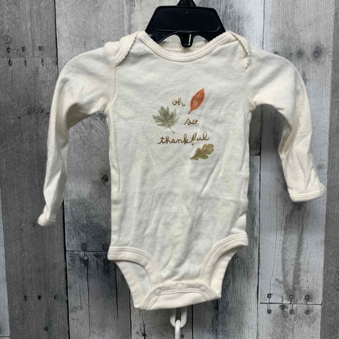 Size 3 Months Ivory Graphic Just One You Bodysuit