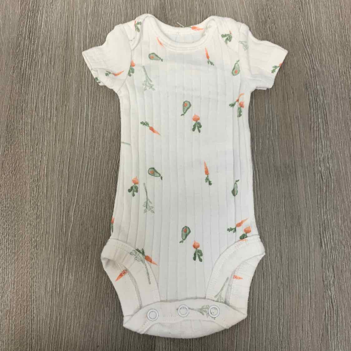 Size Preemie White Print Child of Mine Bodysuit