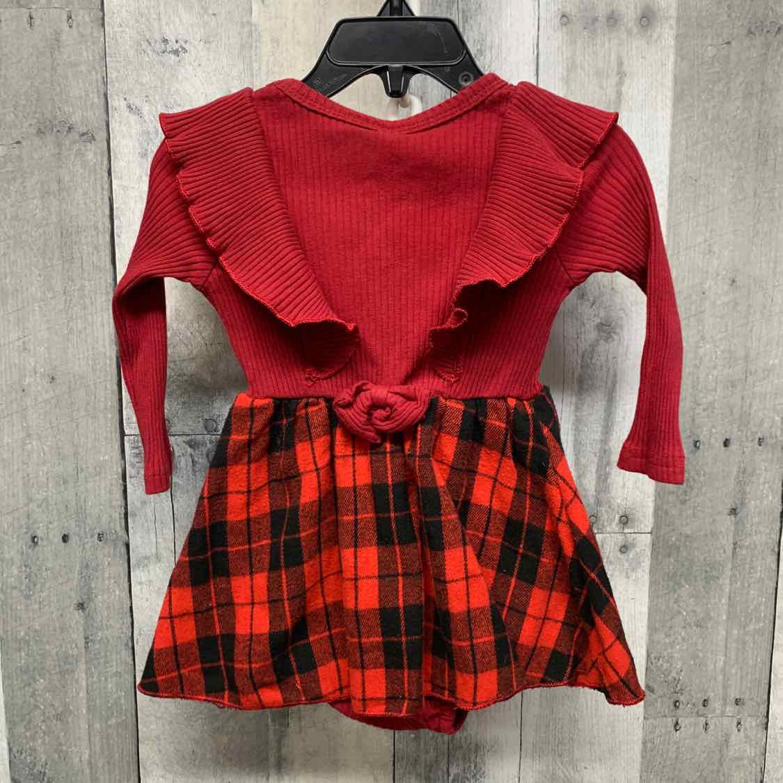 Size 2T Red Mid Brand 2pc Dress