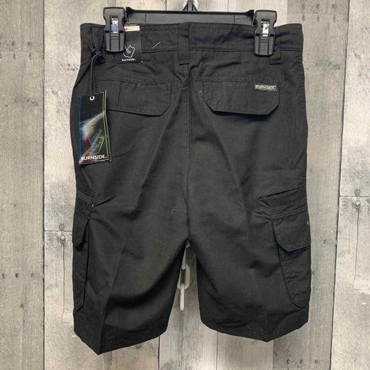 Size 10/12 Black Burnside Shorts