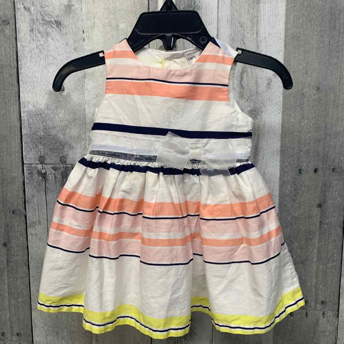 Size 3 Months Pink/White Carter's Dress