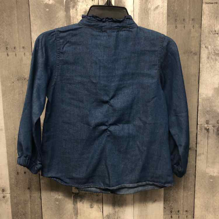 Size 6/7 Denim Boutique Brand LS Button Up