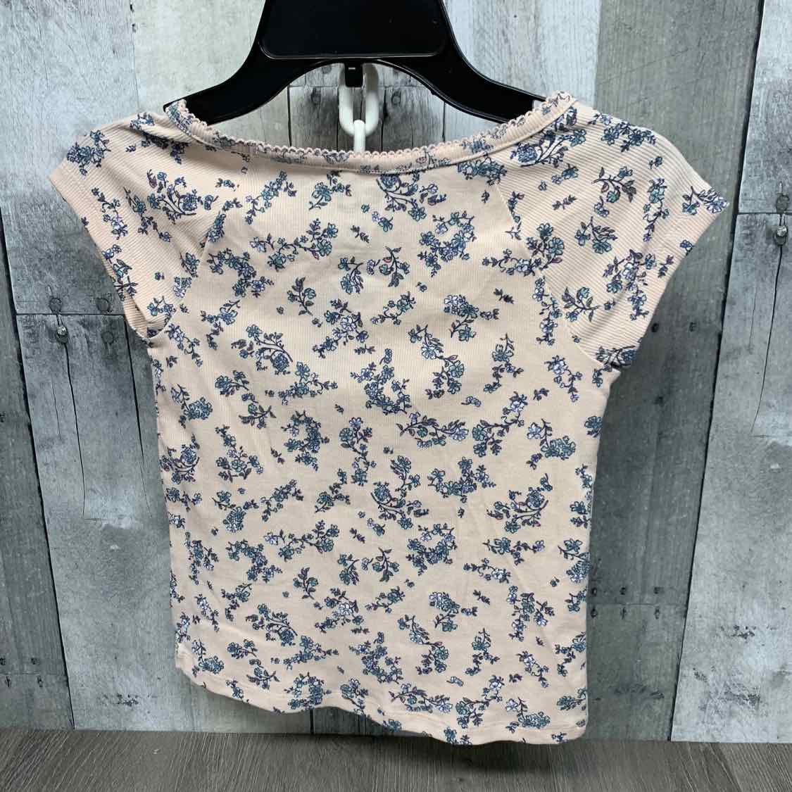 Size 6/7 Pink Print SO T Shirt