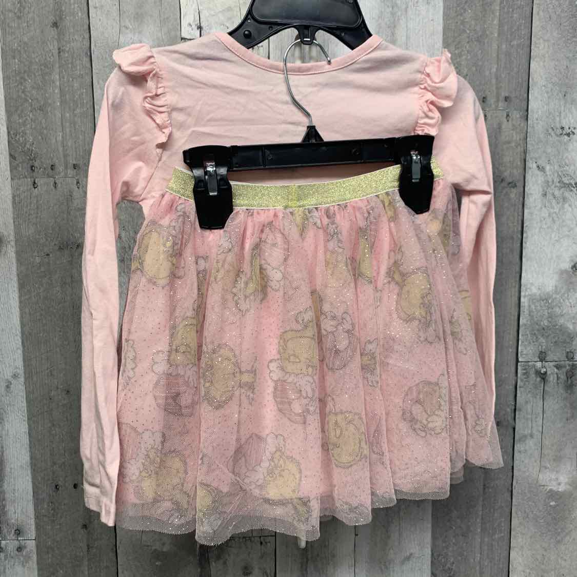 Size 6 Pink Graphic Holiday Brands Shirt/Skirt