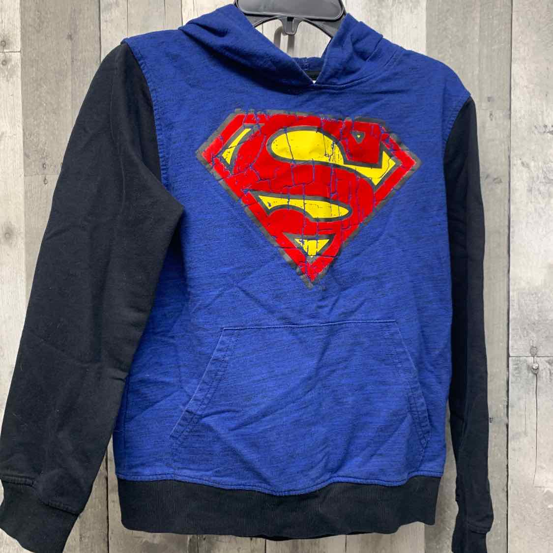 Size Medium Blue Superman Pull Over