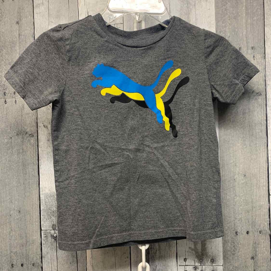 Size 5 Gray/Blue Puma T Shirt