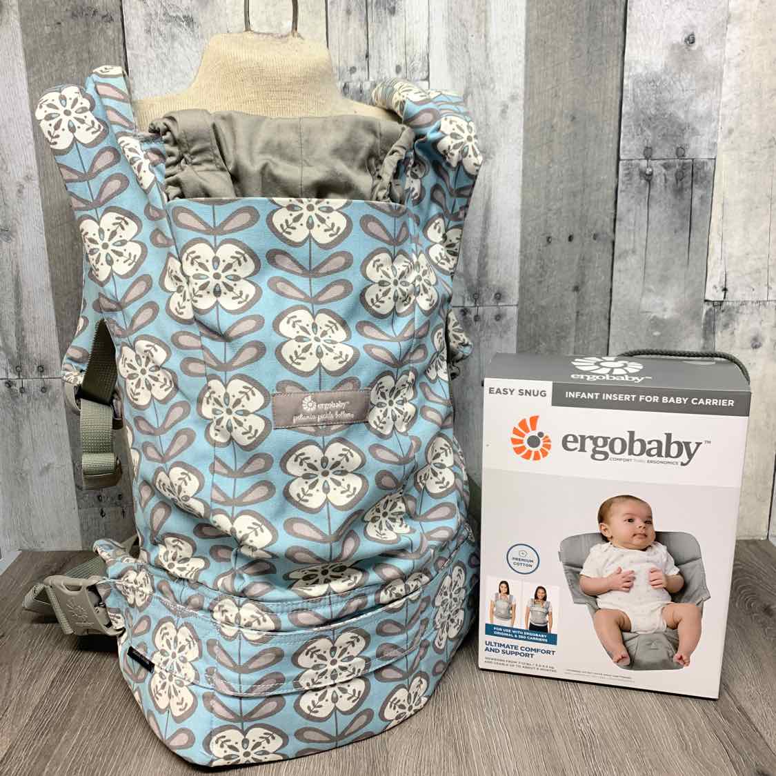 Ergo Blue/Gray Infant Carrier