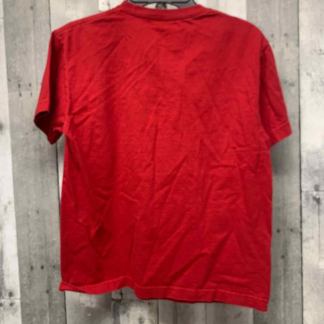 Size Large Red Graphic Vans T Shirt