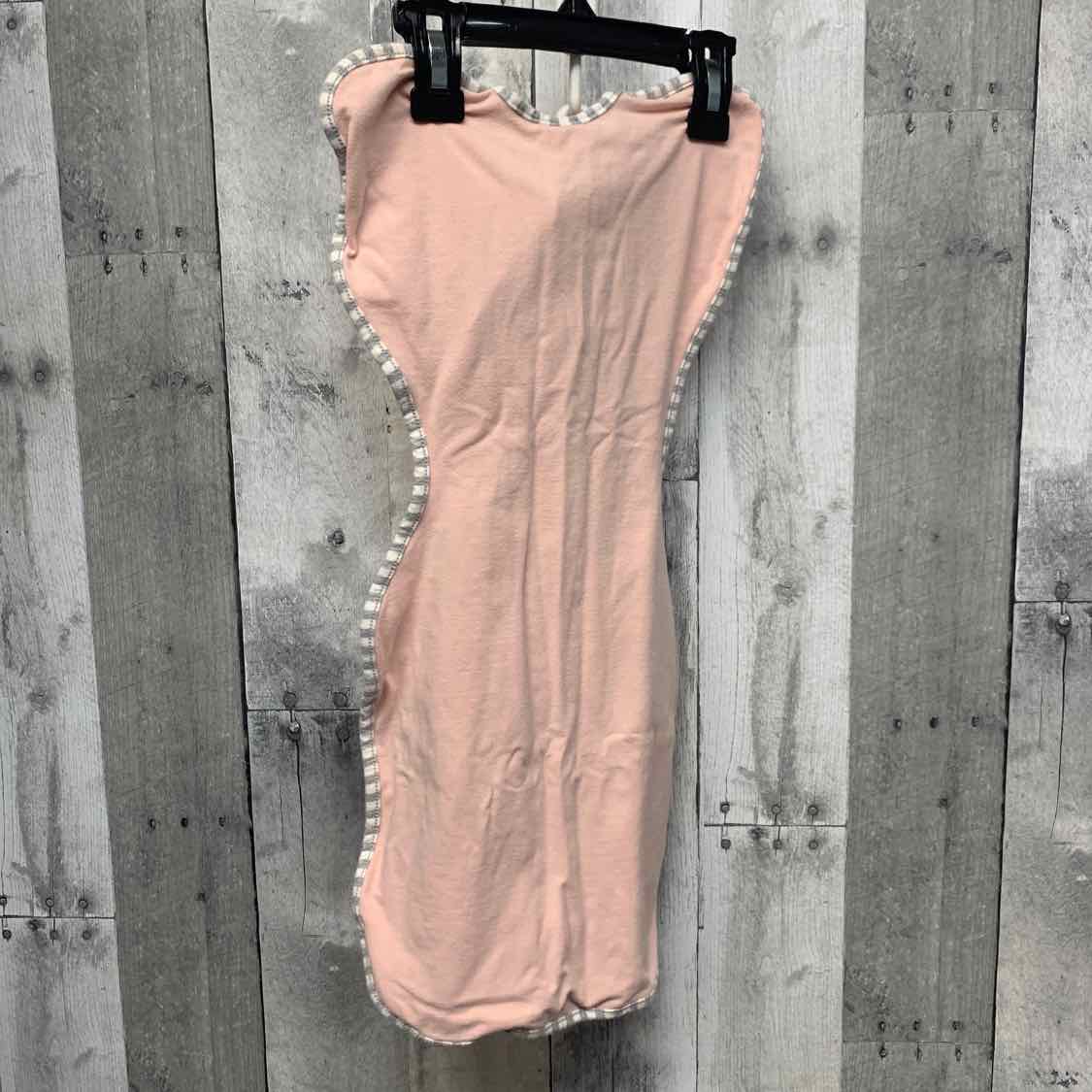 Size Small Pink/Gray Swaddle Me Sleep Sack