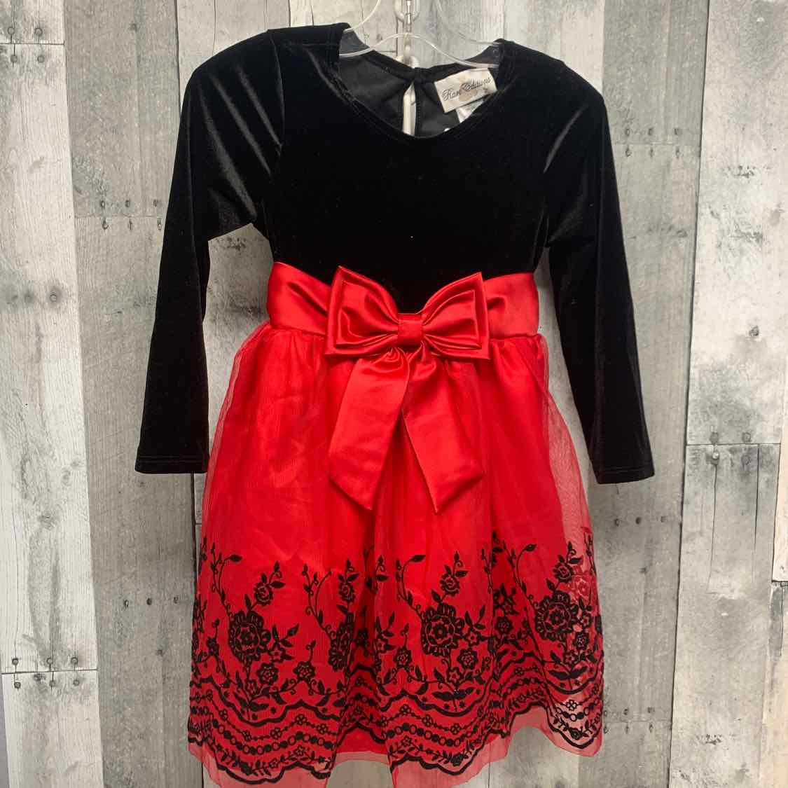 Size 5 Black/Red Rare Editions Dress - Party