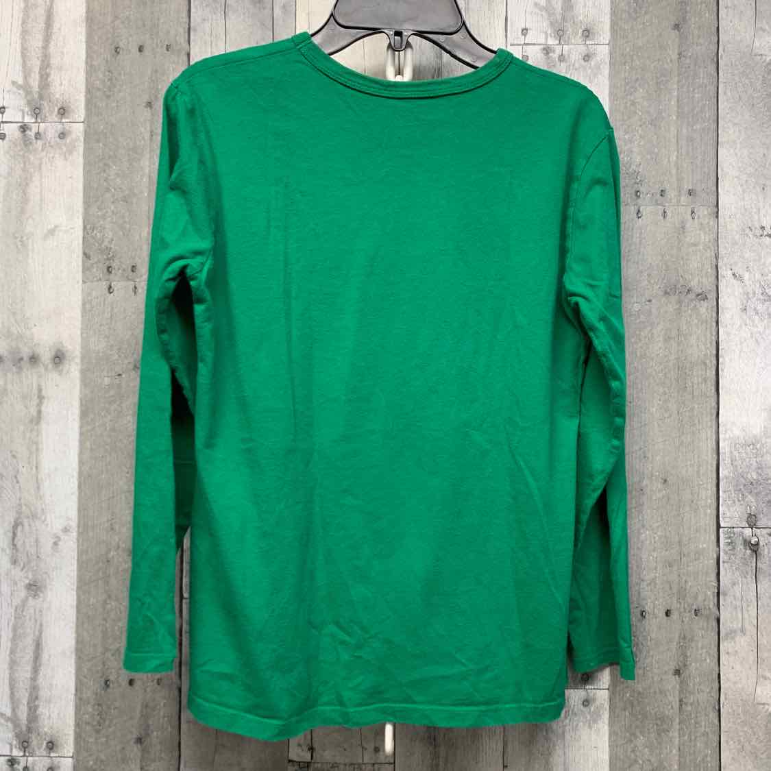 Size 10/12 Green Graphic Children's Place Long Sleeve Shirt