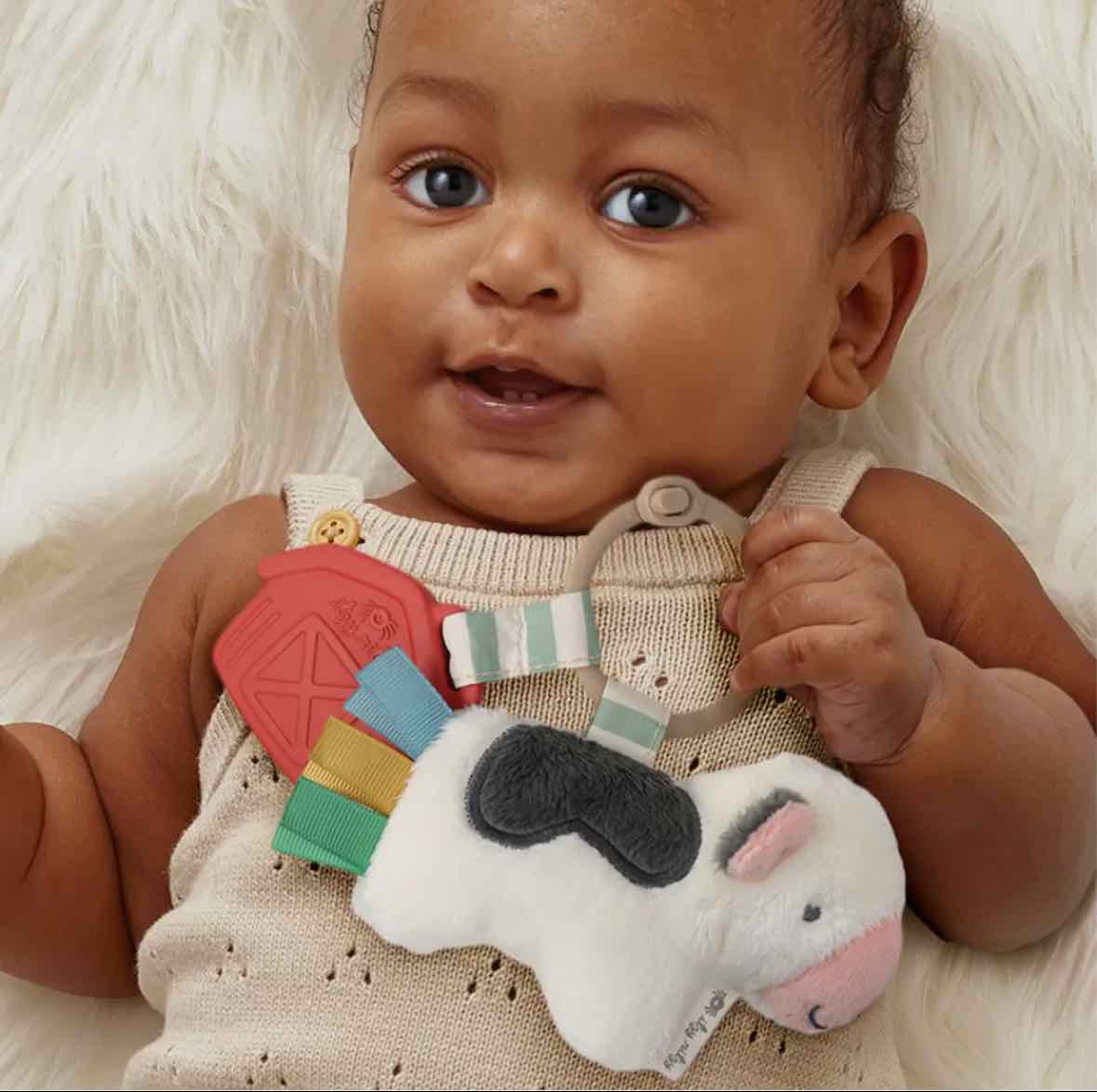 Itzy Ritzy Pal Plush + Teether - More Options - OodlesCB
