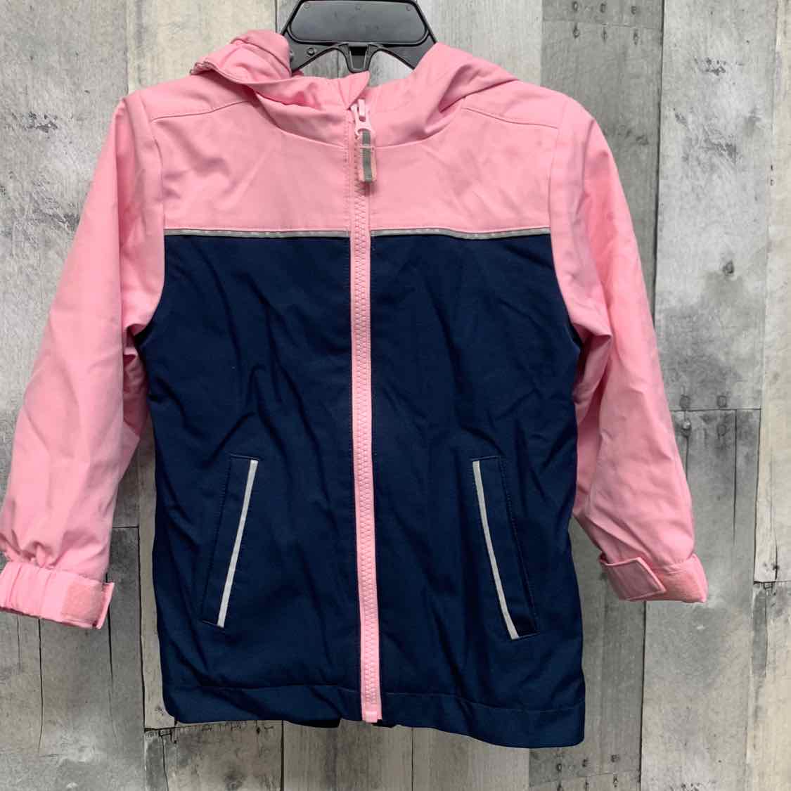 Size 2T Pink/Navy Swiss Tech Heavy Jacket