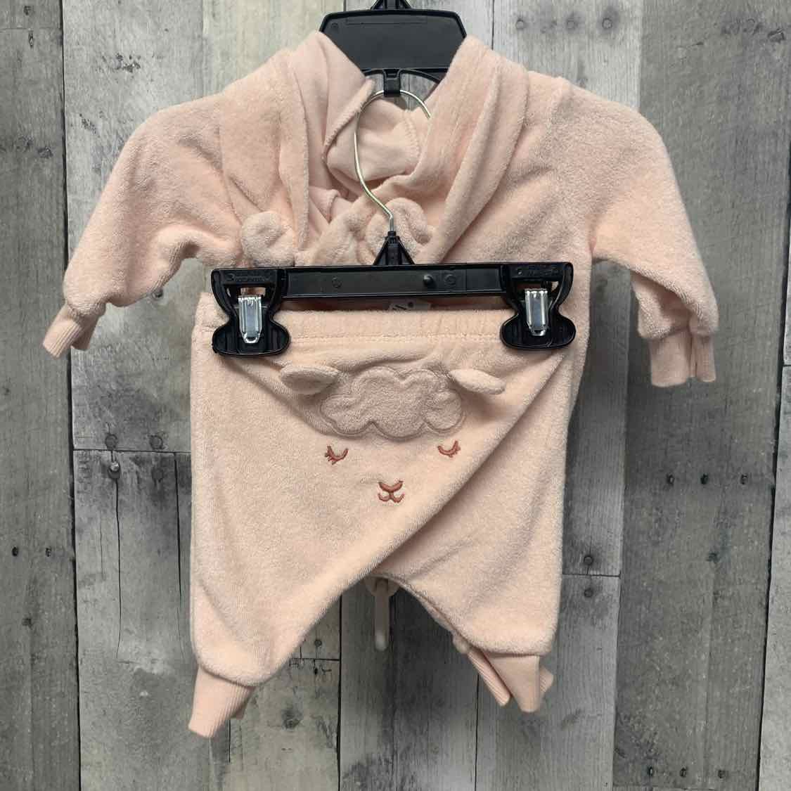 Size Newborn Pink Carter's Jacket/Pants - OodlesCB