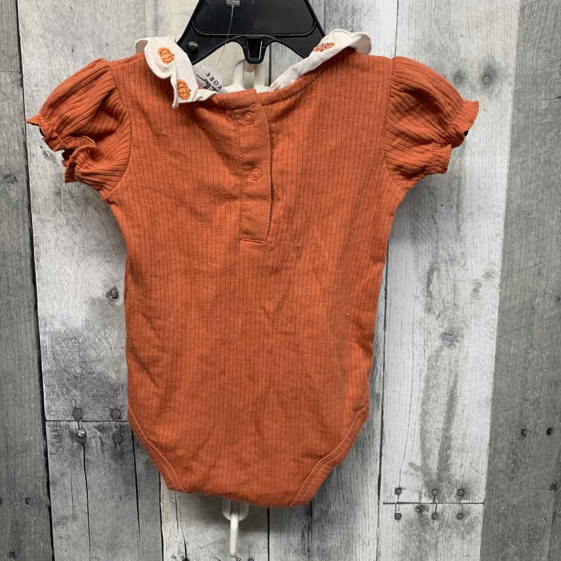 Size 3-6 Months Orange Nicole Miller Bodysuit