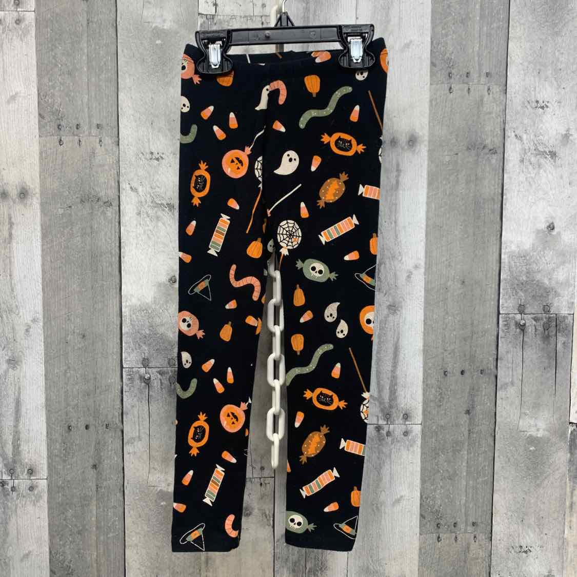 Size 5T Black Print Cat & Jack Leggings